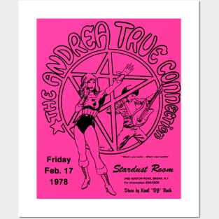 Andrea True Connection Concert Flyer (1978) Posters and Art